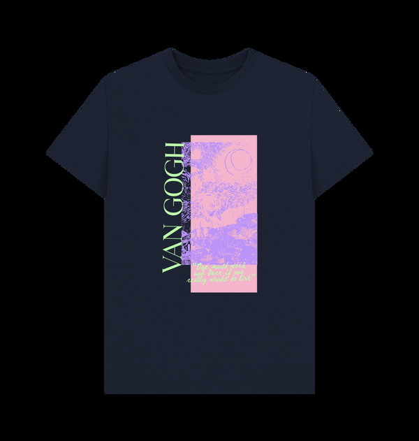 Parka London APOH Van Gogh Starry Night Scribble Navy T-Shirt