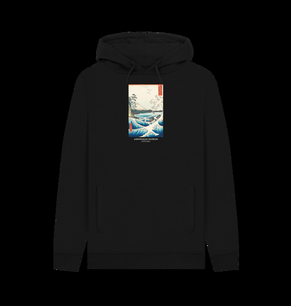 Parka London Apoh X Ashmolean Hiroshige Sea Black Hoodie