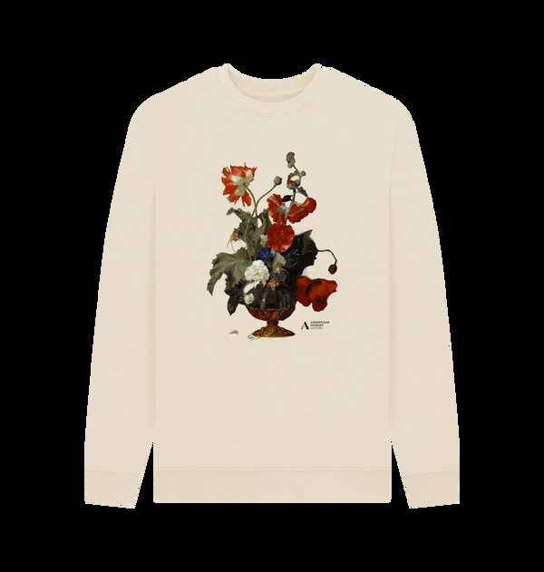 Parka London Apoh X Ashmolean Museum A Vase Of Flowers Cream Sweatshirt