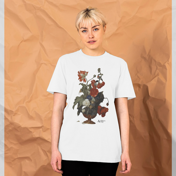 parka london apoh x Ashmolean Museum A Vase Of Flowers White T-Shirt