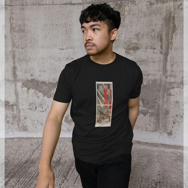 parka london apoh x Ashmolean Museum Japanese Samurai Black T-Shirt parka london apoh x Ashmolean Museum Japanese Samurai Black T-Shirt