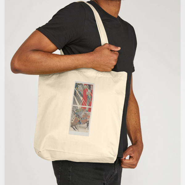 parka london apoh x Ashmolean Museum Japanese Samurai Natural Tote Bag parka london apoh x Ashmolean Museum Japanese Samurai Natural Tote Bag