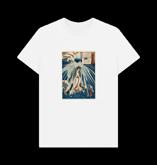 Parka London Apoh X Ashmolean Museum Kuniyoshi In The Waterfall White T-Shirt