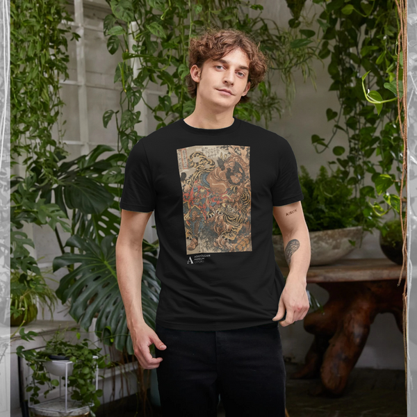 parka london apoh x Ashmolean Museum Wu Song Tiger Black T-Shirt parka london apoh x Ashmolean Museum Wu Song Tiger Black T-Shirt