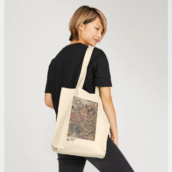 parka london apoh x Ashmolean Museum Wu Song Tiger Natural Tote Bag parka london apoh x Ashmolean Museum Wu Song Tiger Natural Tote Bag