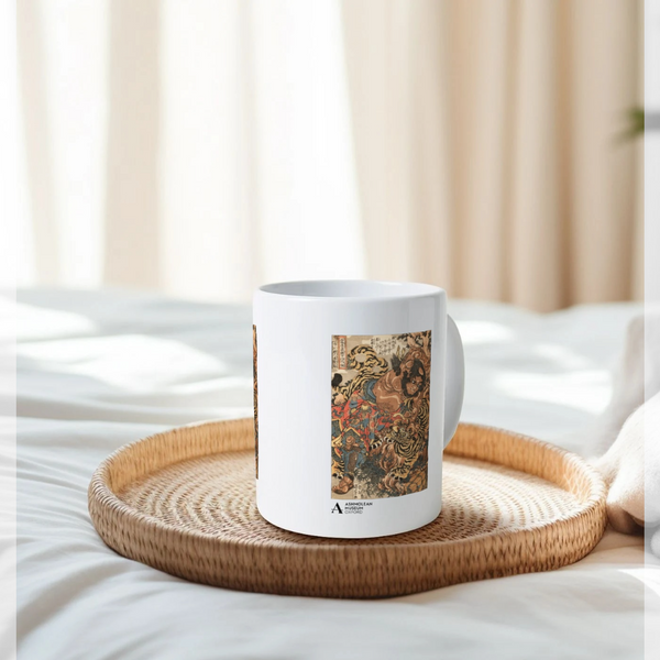 parka london apoh x Ashmolean Museum Wu Song Tiger White Mug parka london apoh x Ashmolean Museum Wu Song Tiger White Mug