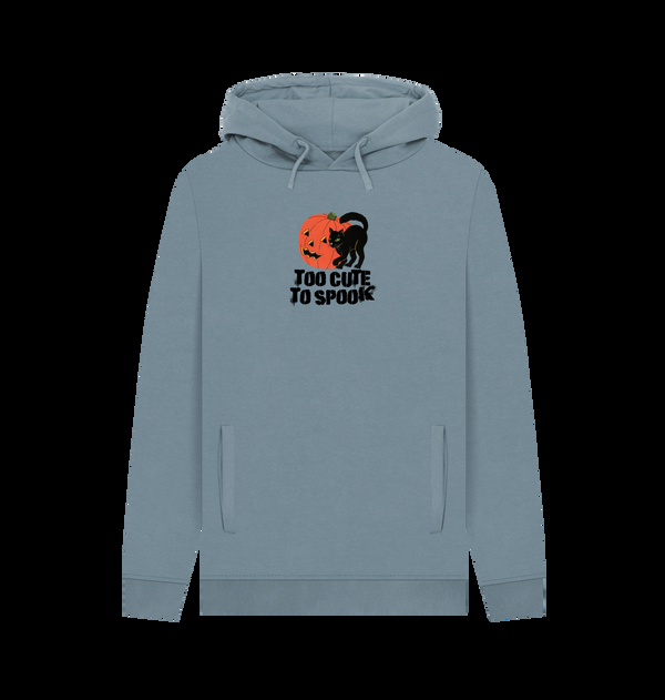 Parka London Apoh X Pierce Archive 'Too Cute To Spook' Blue Hoodie