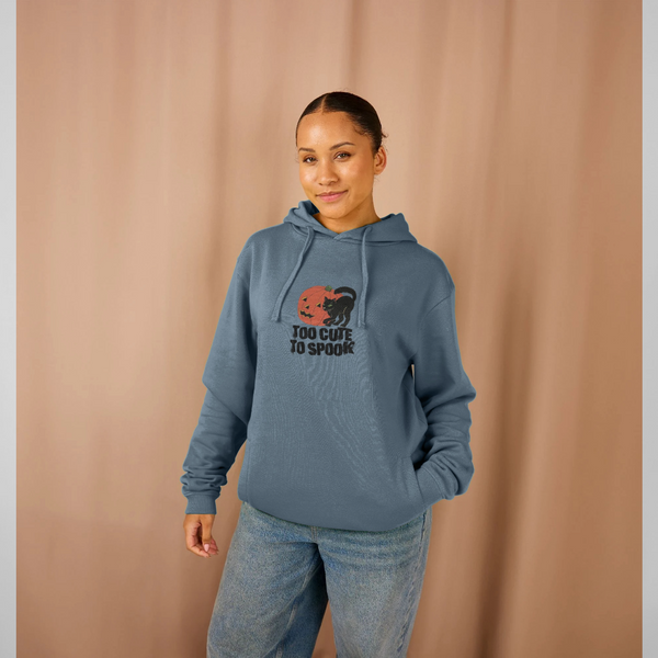 parka london apoh x Pierce Archive 'Too Cute To Spook' Blue Hoodie parka london apoh x Pierce Archive 'Too Cute To Spook' Blue Hoodie