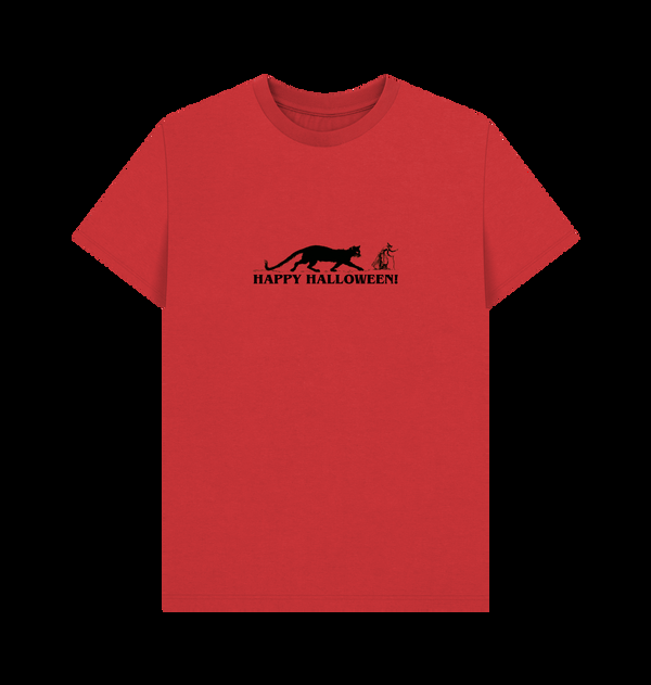 Parka London Apoh X Pierce Archives 'Happy Halloween' Red T-Shirt