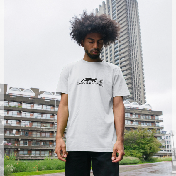 parka london apoh x Pierce Archives 'Happy Halloween' White T-Shirt