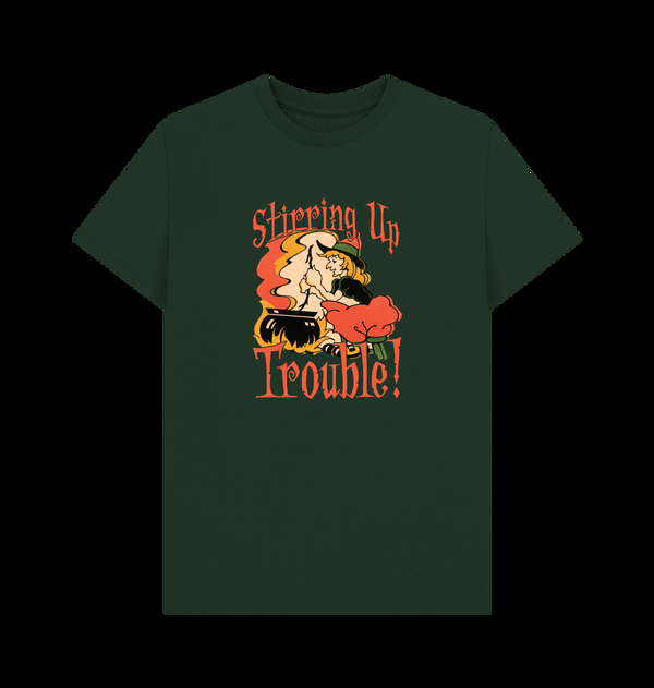 Parka London Apoh X Pierce Archives 'Stirring Up Trouble' Green T-Shirt