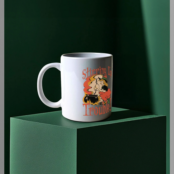 parka london apoh x Pierce Archives 'Stirring Up Trouble' White Mug