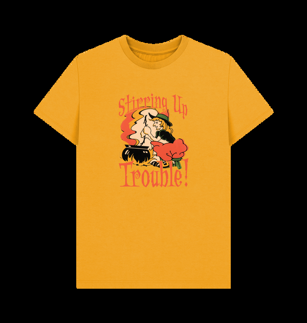 Parka London Apoh X Pierce Archives 'Stirring Up Trouble' Yellow T-Shirt