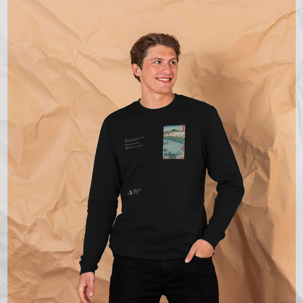 parka london Ashmolean x apoh Juniso Black Sweatshirt