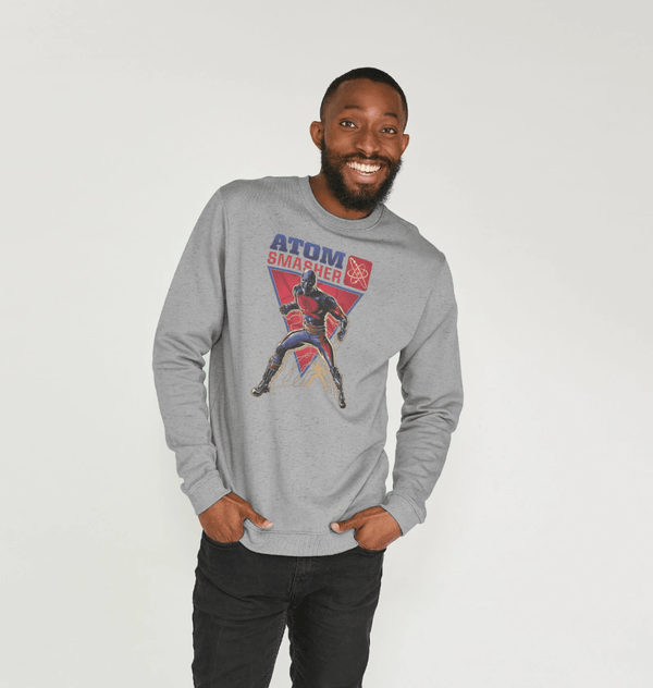 parka london Black Adam Atom Smasher Grey Sweatshirt