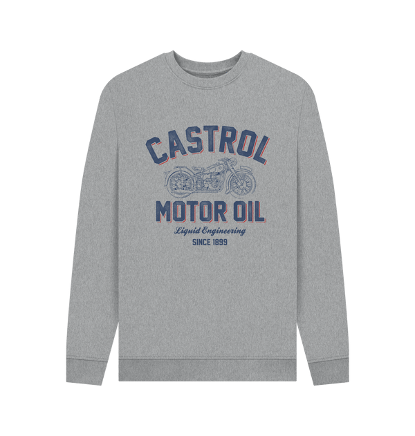 Parka London Castrol Liquid Engineering Grey Sweatshirt
