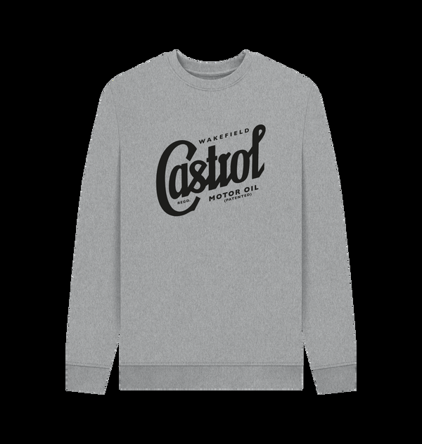 Parka London Castrol Registered Script Grey Sweatshirt