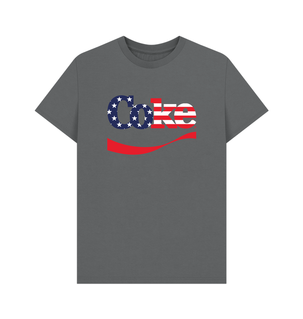 Parka London Coca Cola American Coke Charcoal T-Shirt