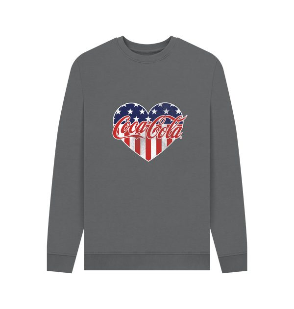 Parka London Coca Cola Americana Charcoal Sweatshirt