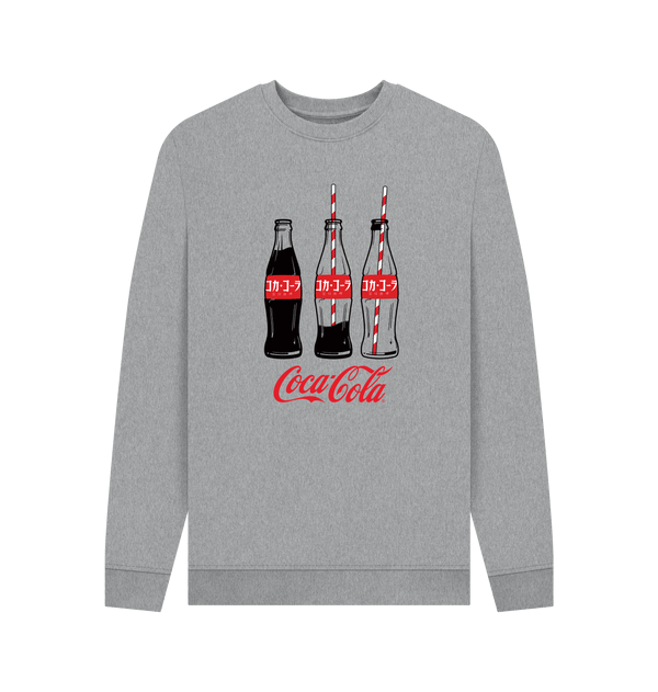 Parka London Coca Cola Bottles Heather Grey Sweatshirt