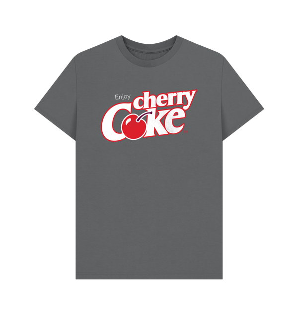 Parka London Coca Cola Cherry Coke Charcoal T-Shirt