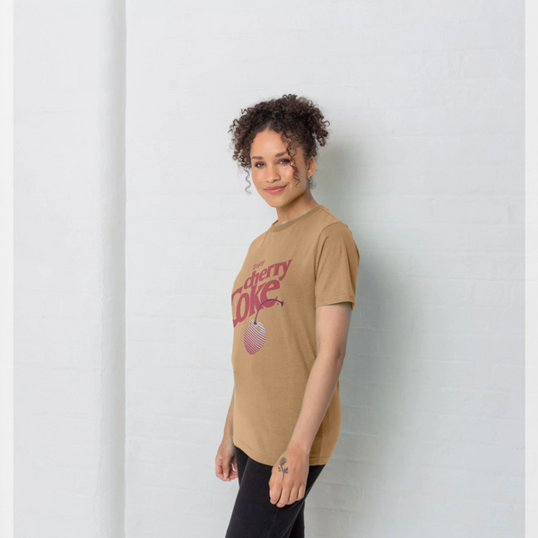 parka london Coca Cola Enjoy Cherry Coke Sand T-Shirt