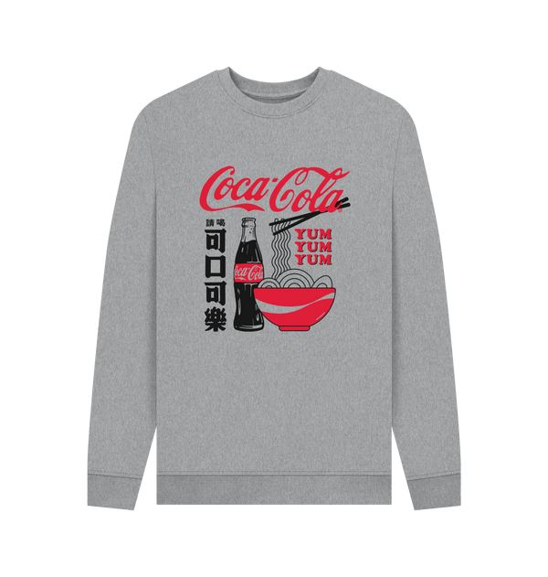 Parka London Coca Cola Ramen Heather Grey Sweatshirt