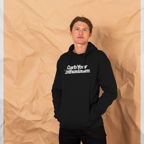 parka london Curb Your Enthusiasm Logo Black Hoodie