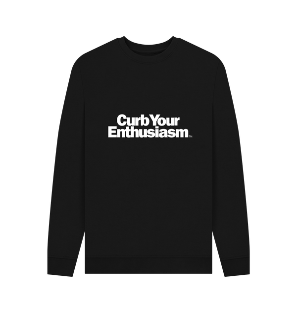 Parka London Curb Your Enthusiasm Logo Black Sweatshirt