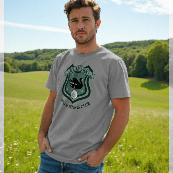 parka london Curb Your Enthusiasm Ocean View Heather Grey T-Shirt