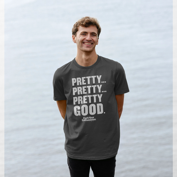 parka london Curb Your Enthusiasm Pretty Good Charcoal T-Shirt