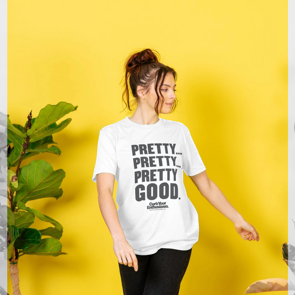 parka london Curb Your Enthusiasm Pretty Good White T-Shirt