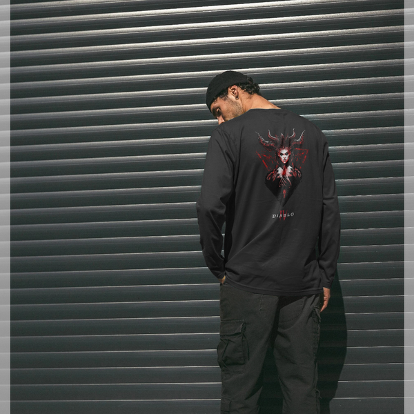 parka london Diablo IV Lilith Black Long Sleeve T-Shirt