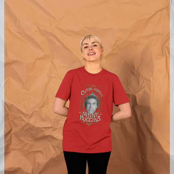 parka london Elf 'Cotton-Headed Ninny Muggins' Red T-Shirt