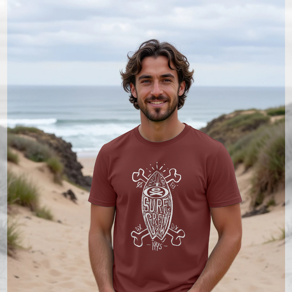 parka london Extreme 95 Crew Unisex T-Shirt - Burgundy