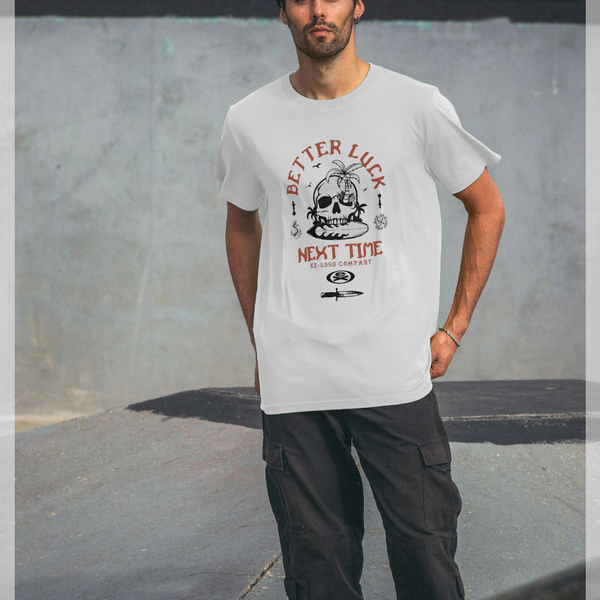 parka london Extreme Better Luck Unisex T-Shirt - White