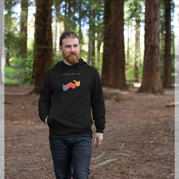 parka london Foreigner Rock Band Agent Provocateur Black Hoodie