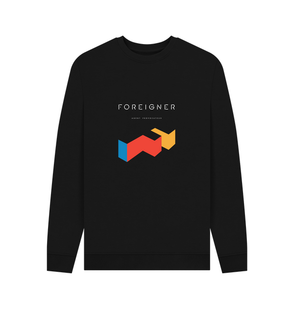 Parka London Foreigner Rock Band Agent Provocateur Black Sweatshirt