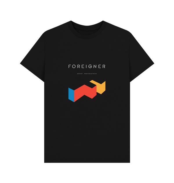 Parka London Foreigner Rock Band Agent Provocateur Black T-Shirt