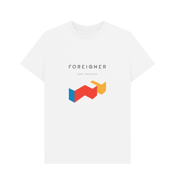 Parka London Foreigner Rock Band Agent Provocateur White T-Shirt