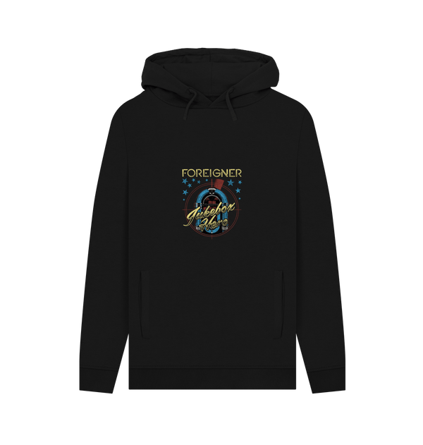 Parka London Foreigner Rock Band Jukebox Black Hoodie