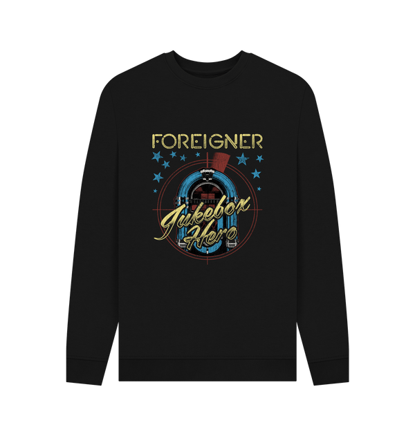 Parka London Foreigner Rock Band Jukebox Black Sweatshirt