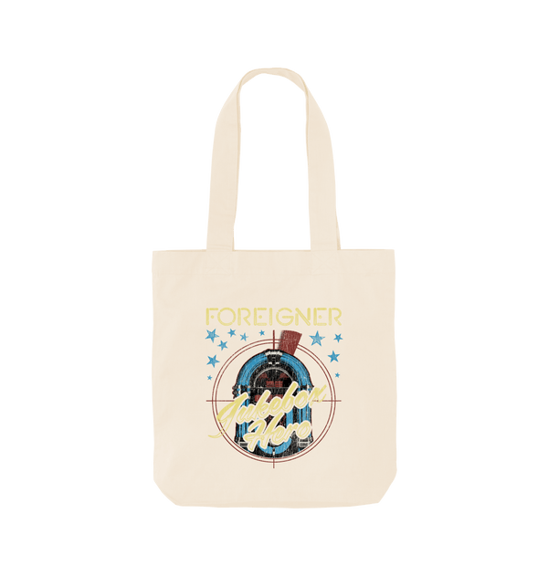 Parka London Foreigner Rock Band Jukebox Natural Tote Bag