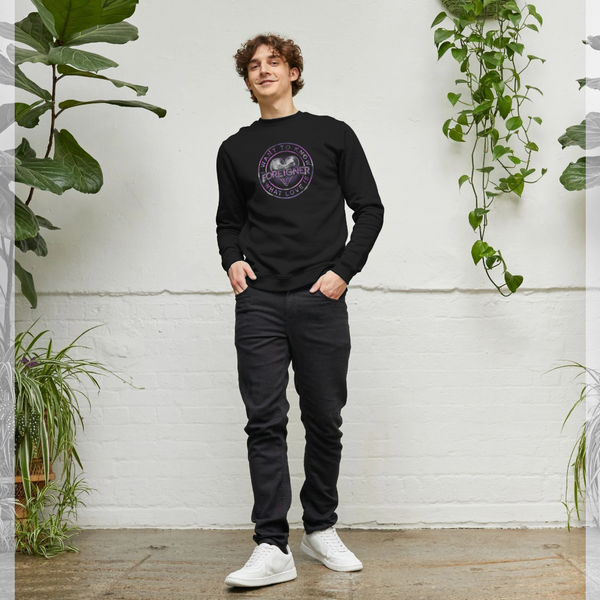 parka london Foreigner Rock Band 'What Love Is' Black Sweatshirt