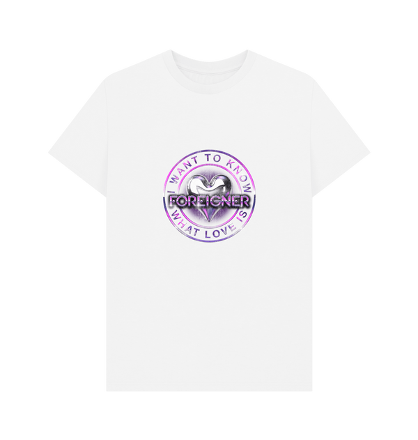 Parka London Foreigner Rock Band 'What Love Is' White T-Shirt