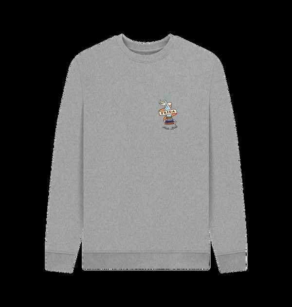 Parka London Frida Kahlo Hand Heather Grey Sweatshirt