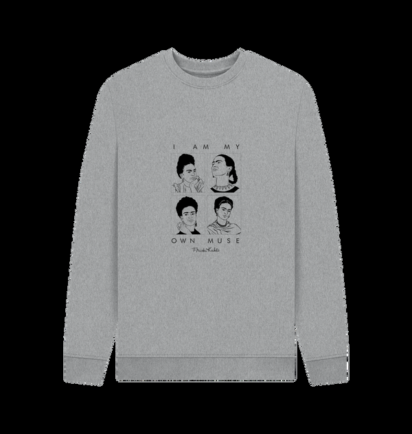 Parka London Frida Kahlo Multi Muse Heather Grey Sweatshirt