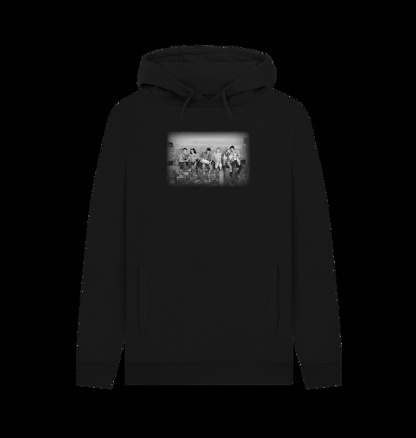 Parka London Friends Lunch Atop A Skyscraper Black Hoodie