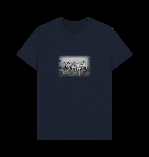 Parka London Friends Lunch Atop A Skyscraper Navy T-Shirt