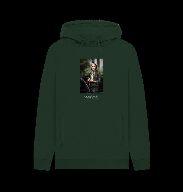 Parka London Gossip Girl Blair Waldorf Graphic Green Hoodie